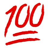 100 emoji|Hundred Points on Apple iOS 10.2